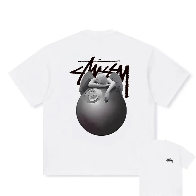 stussy 8ball t-shirt