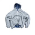 Double zip up